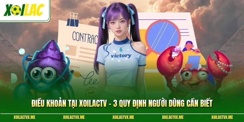 Điều Khoản Tại XoilacTV - 3 Quy Định Người Dùng Cần Biết